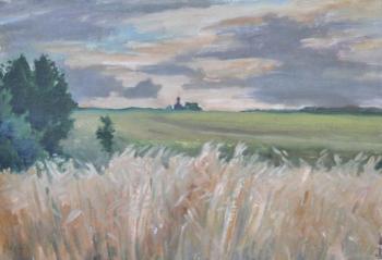 The edge of the wheat field. Klenov Valeriy