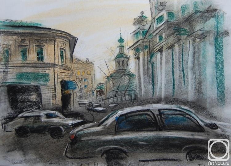 Dobrovolskaya Gayane. Moscow, Pyatnitskaya Street and Chernigovsky lane