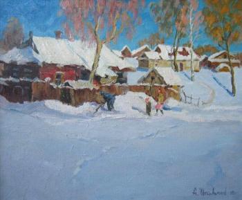 Winter in the village. Shtylkin Alik