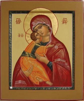 Vladimir Icon of the Mother of God. Solo Nadezhda