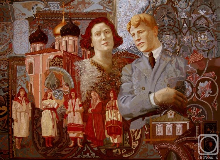 Akindinov Alexey. Yesenin and Isadora