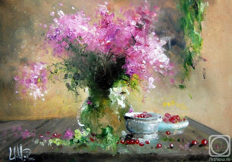 Medvedev Igor. The effect of phlox and as if red currants
