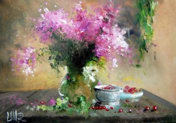 The effect of phlox and as if red currants. Medvedev Igor