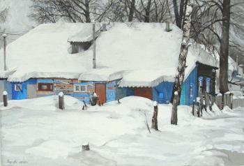 In a white cap of January. Roshina-Iegorova Oksana