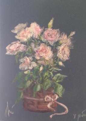 Pink roses on March 8. Shturkina Gabriella
