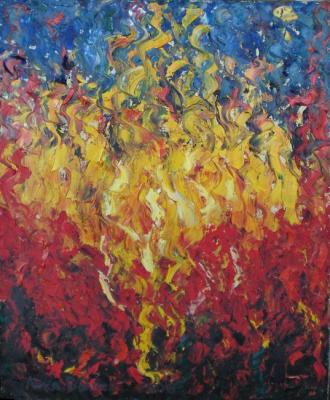 The fire. Volchek Lika