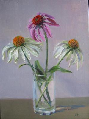 Three flowers. Klushnik Natalia