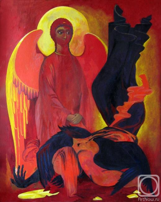 Paritskaya Ludmila. Falling angel