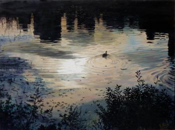 Картина «Спугнули. Рассвет»