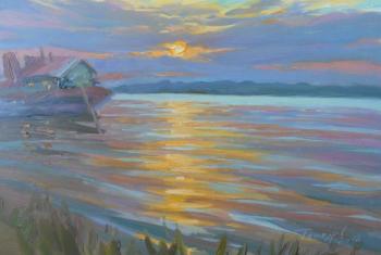 Evening on Volga. Tumpurov Aleksandr