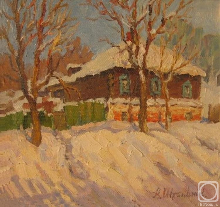 Shtylkin Alik. Sunny winter