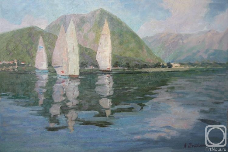 Shtylkin Alik. Yachts in the Bay of Kotor