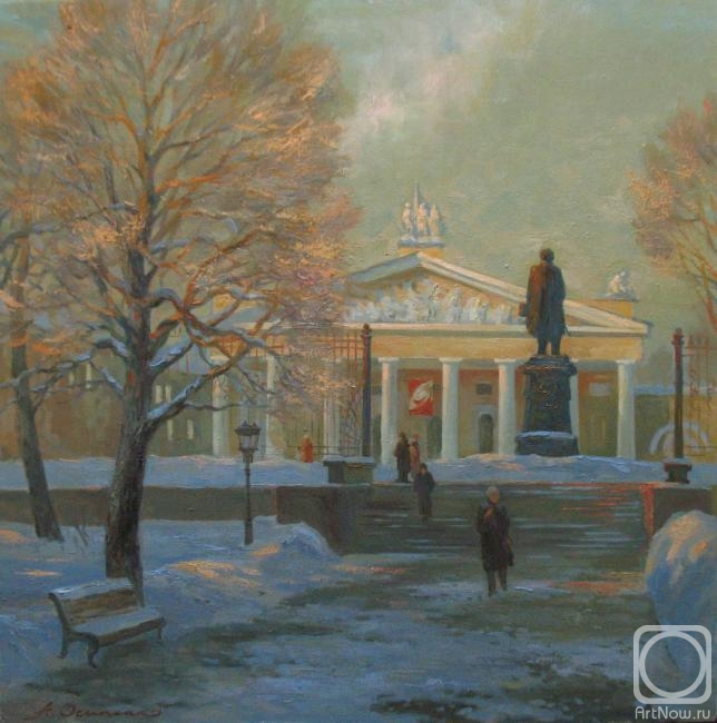 Osipenko Alexander. In the square near the theater