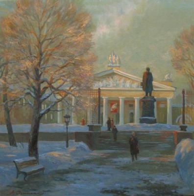 In the square near the theater. Osipenko Alexander