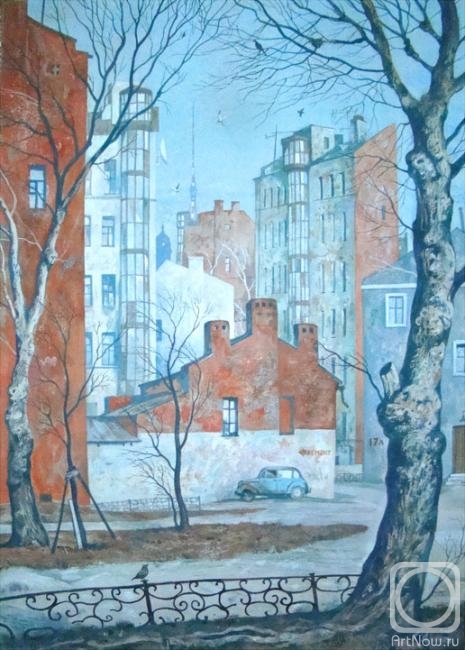 Alanne Kirill. April on the Petrograd side