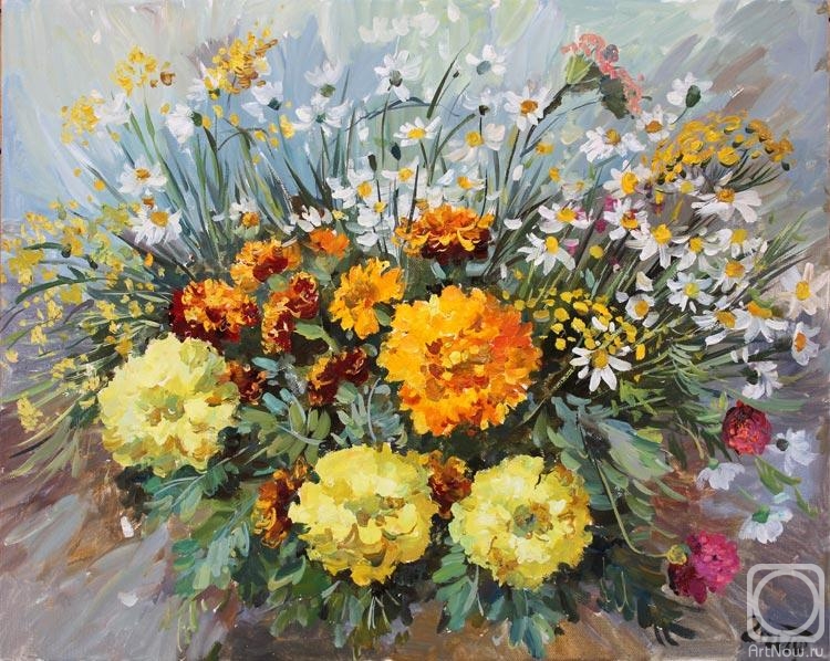 Gaifullina Elena. Autumn flowers