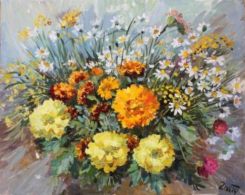 Autumn flowers. Gaifullina Elena