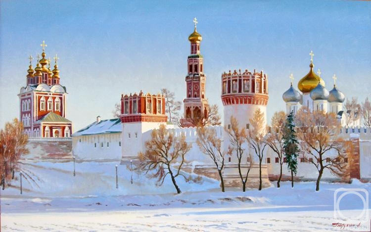 Gaifullin Airat. Novodevichy in winter
