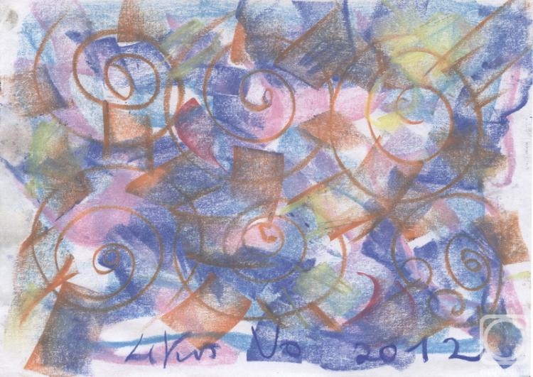 Volchek Lika. Red spiral energy