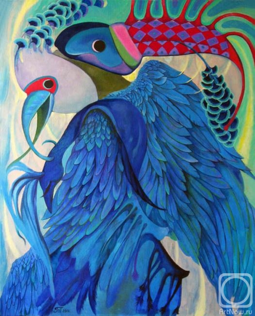 Paritskaya Ludmila. Bluebird