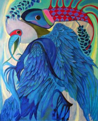 Bluebird (Twoheaded). Paritskaya Ludmila