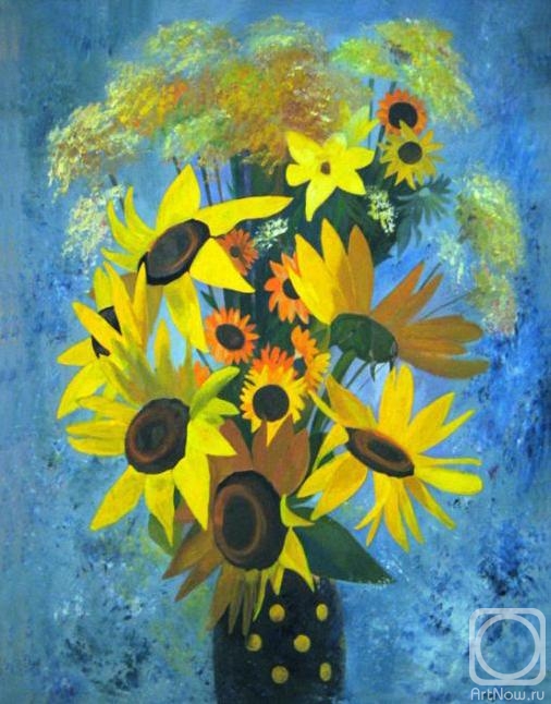 Paritskaya Ludmila. Sunflowers