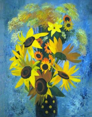 Sunflowers. Paritskaya Ludmila