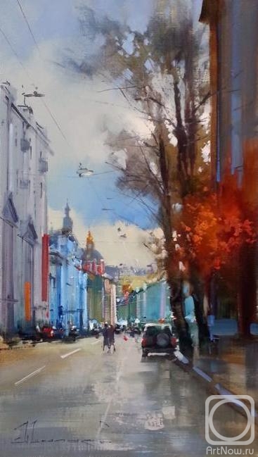Shalaev Alexey. Bolshaya Ordynka. By Serpukhov square