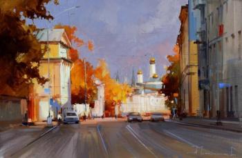 By Pretchistensky Gate (Old Moscow Skyline). Shalaev Alexey