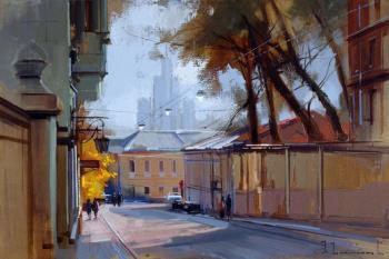 Shalaev Alexey Evgenievich. Kolpachny lane. Autumn motive