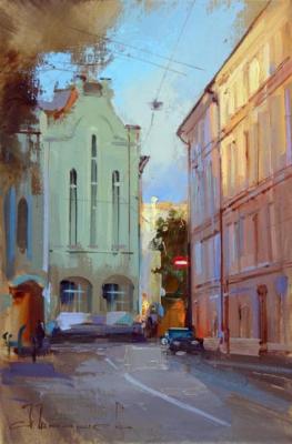 Small Karetny lane (Bystreet). Shalaev Alexey