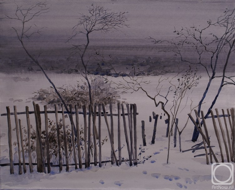 Shanin Vladimir. Winter night
