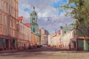 The July afternoon. Pyatnitskaya street
