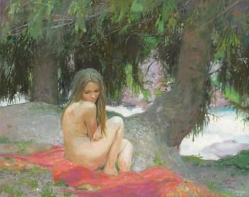 Under the Shade of Firs (A Shade). Chernov Denis