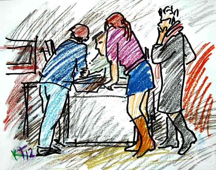 Karaceva Galina. Process