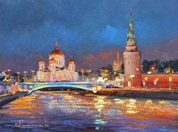 Night Moscow. Shalaev Alexey