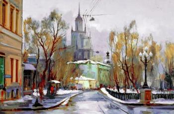 Yauzskiy boulevard (Yauza Boulevard). Shalaev Alexey