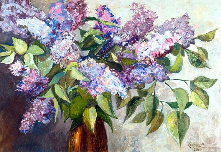 Korhov Yuriy. Lilac in the country