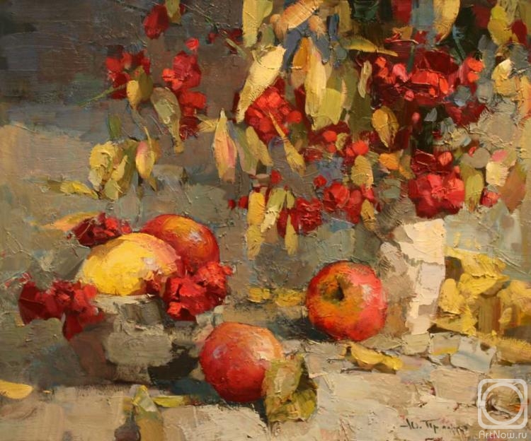 Pryadko Yuriy. Still life with apples