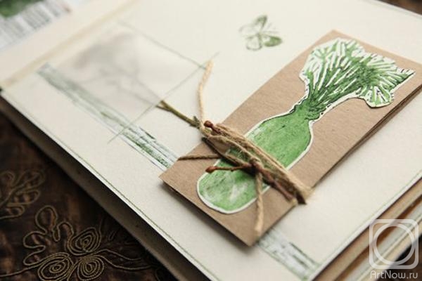 Fedorova Anna. Author's album. Linocuts (Scrapbooking)