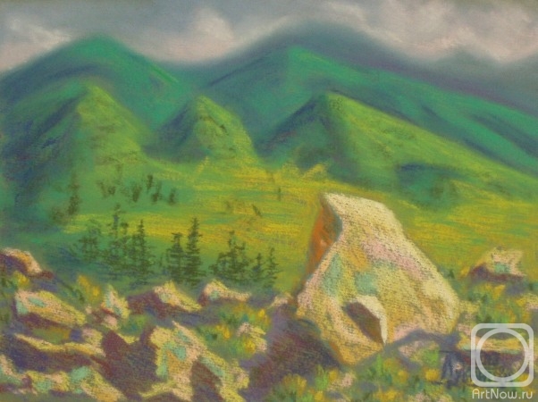 Lukaneva Larissa. The Altai Rocks