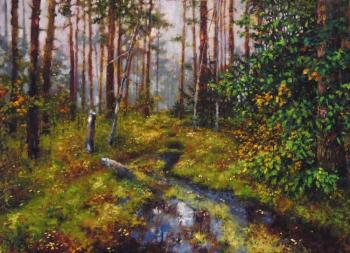 The autumn in the forest. Ivanova Olga