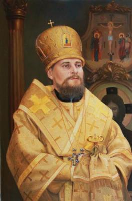Portrait of Bishop Nicholas of Salekhard and Novo-Urengoy. Gayduk Irina