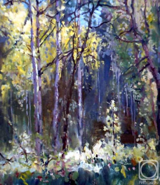 Demin Andrey. Sun in the forest