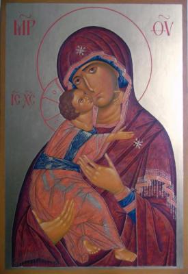 Our Lady of Vladimir. Emelyanov Vladimir