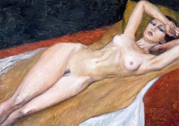 Reclining nude. Korhov Yuriy