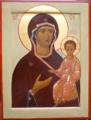 Icon of the Mother of God "Odigitria". Popov Sergey