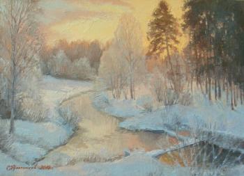 Melody of a winter evening. Plotnikov Alexander