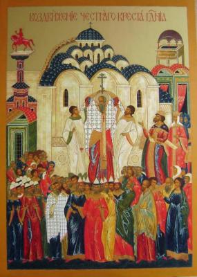 Exaltation of the Cross. Emelyanov Vladimir