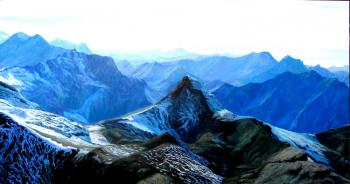 Картина «Синие, синие горы»